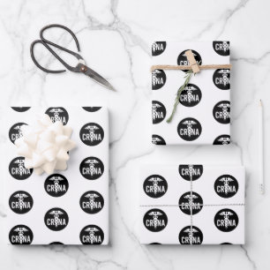 Feuille De Papier Cadeau Cadeau anesthésiste certifié CRNA