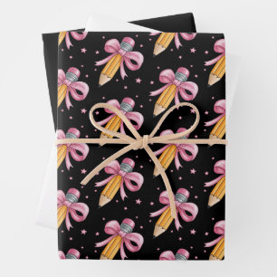 Feuille De Papier Cadeau Cadeau d'appréciation de la vie d'enseignement au