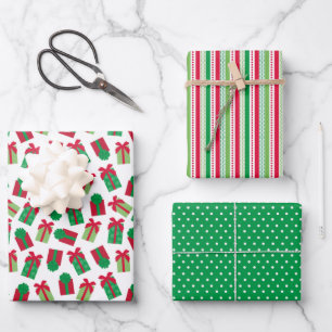 Feuille De Papier Cadeau Cadeau de Noël