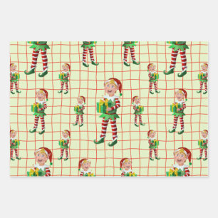Feuille De Papier Cadeau Cadeau d'un elfe