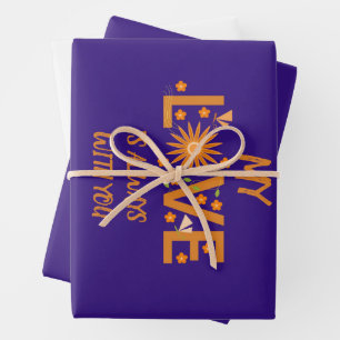 FEUILLE DE PAPIER CADEAU CADEAU POUR MAMAN, SOEUR, FILLE, AMIE, PETITE AMIE