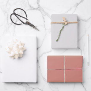 Feuille De Papier Cadeau Cadeau rose pour enfants Eid Mubarak