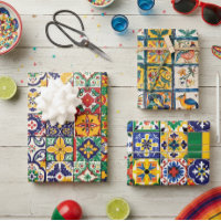 Carreau de Talavera mexicain Fiesta espagnole