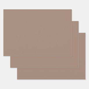 Feuille De Papier Cadeau Castor (couleur solide)