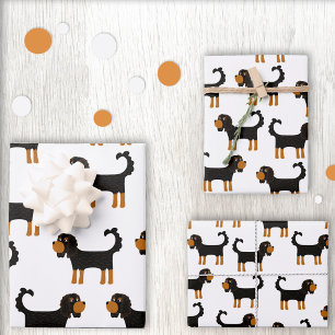 Feuille De Papier Cadeau Cavalier King Charles Spaniel Chien