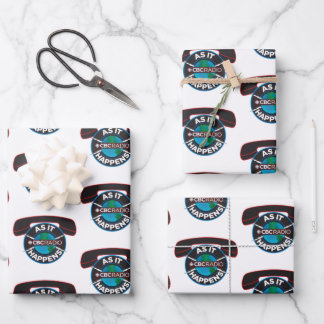 Feuille De Papier Cadeau CBC Telle qu'elle se produit