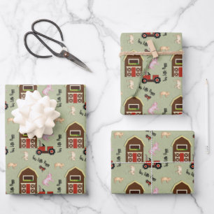 Feuille De Papier Cadeau Ce Petit Piggy