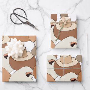 Feuille De Papier Cadeau Champignon Comestible Fungus Fungi