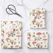 Champignons de bois Ivory Nature Cottagecore