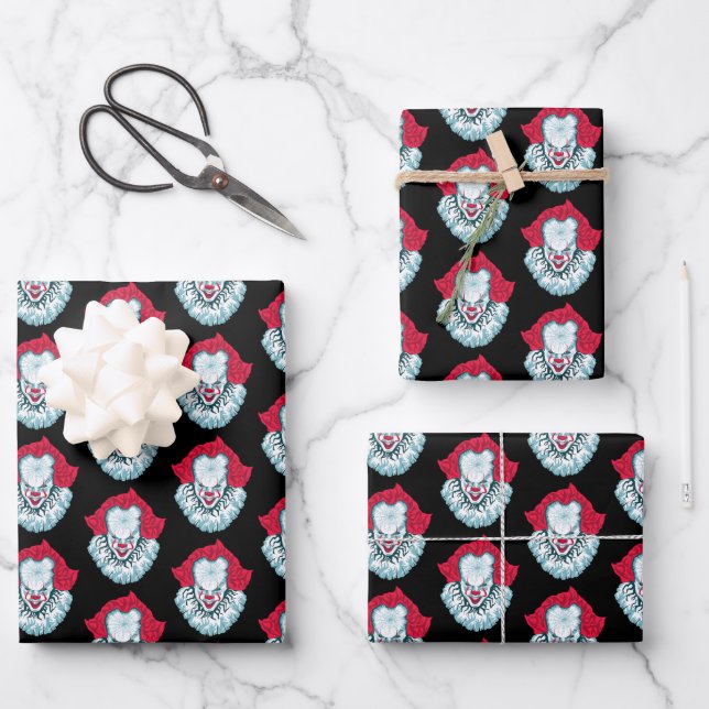 Feuille De Papier Cadeau Chapitre 2 | Pennywise (Recto)