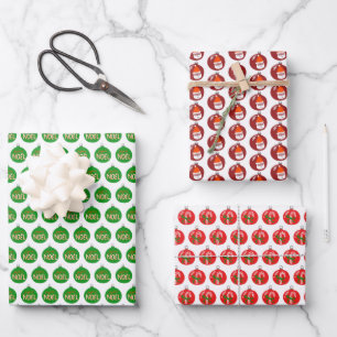 Feuille De Papier Cadeau Charmante décoration de Noël Noël Noël Noël Noël N