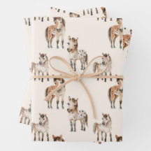 Chevaux bébés mignons