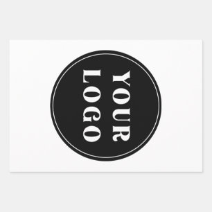 Feuille De Papier Cadeau Chic, minimaliste, élégant et personnalisable