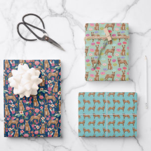 Feuille De Papier Cadeau Chien de bétail australien Red Heeler