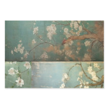 Chinoiserie Vert et Pomme vieilles fleurs 1