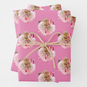 Feuille De Papier Cadeau Chipmunk Plum Fairy