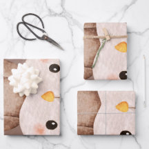 Chouette Marron Mignonne