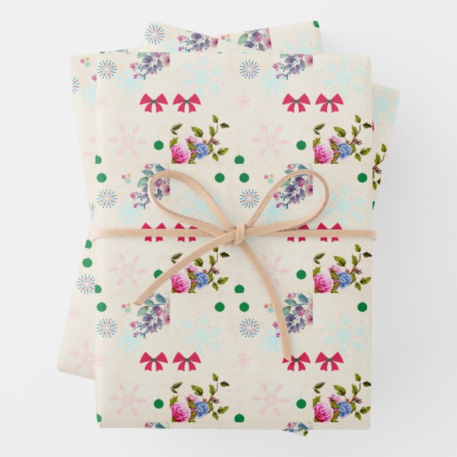 Feuille De Papier Cadeau  Christmas   (En situation)