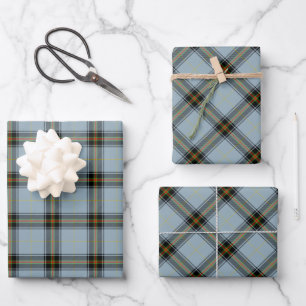 Feuille De Papier Cadeau Clan Bell Tartan