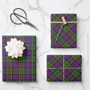Feuille De Papier Cadeau Clan MacDonald de Clanranald Tartan