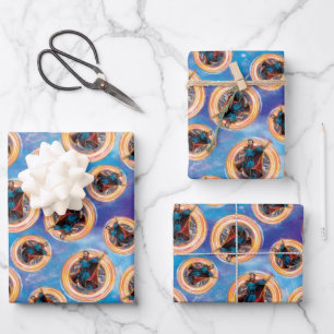 Feuille De Papier Cadeau Classiques Avengers   Doctor Strange dans le porta