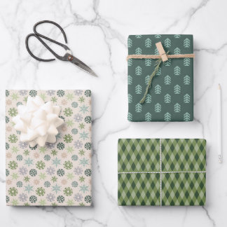 Feuille De Papier Cadeau Classiques nordiques de Noël Envelopper les feuill