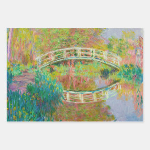 Feuille De Papier Cadeau Claude Monet - Pont Japonais, Giverny