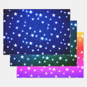Feuille De Papier Cadeau Collection Stargazer