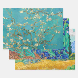 Feuille De Papier Cadeau Collection Vincent van Gogh, Découpage