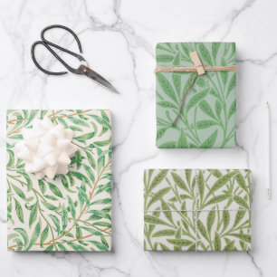Feuille De Papier Cadeau Combinaison botanique William Morris