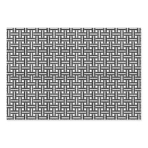 Conception géométrique en noir et blanc