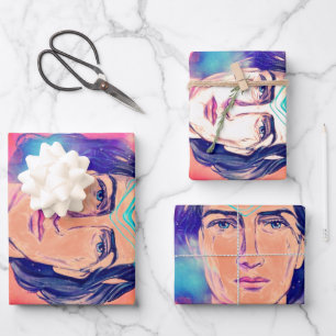 Feuille De Papier Cadeau Copernicus a Fire Elf High Weight