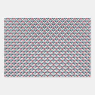 Feuille De Papier Cadeau Cosmic Bloom Set 1