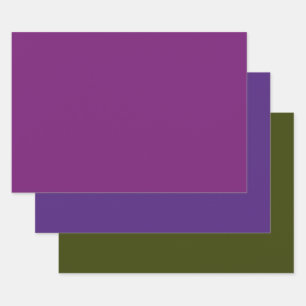 Feuille De Papier Cadeau couleur solide