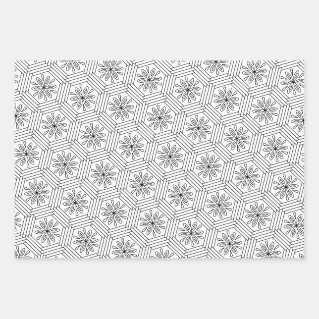 Feuille De Papier Cadeau Couper soi-même (Devant)