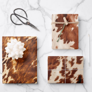 Feuille De Papier Cadeau Crevette Brown de Western Cream