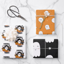 Cute Boo à Halloween fête d'anniversaire