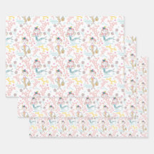 Cute Mermaids, Bouteille De Découpage D'Artisanat 