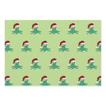 Cute Père Noël Octopus
