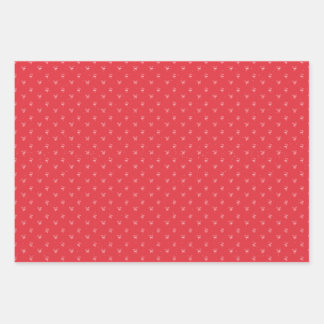 Feuille De Papier Cadeau Cute Ribbon Love Seamless Pattern Wrapping Paper, 