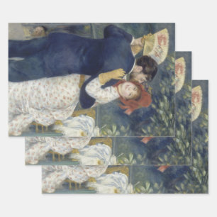 Feuille De Papier Cadeau Danse Country par Pierre Renoir, Beaux-Arts Ancien