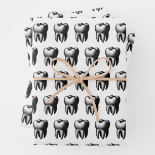 Feuille De Papier Cadeau Dent