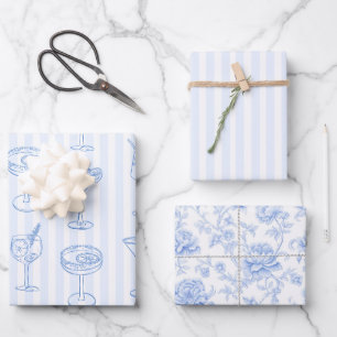 Feuille De Papier Cadeau Dernier Toast Sur La Côte Bachelorette Fête