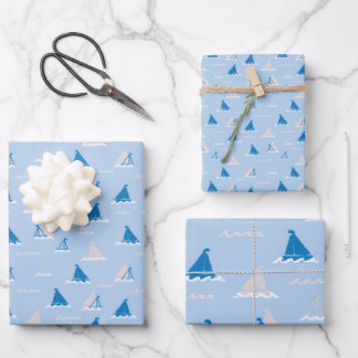 Feuille De Papier Cadeau Dimanche Voile légère