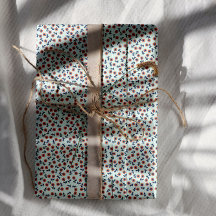 Ditsy Coral Daisies – Mini Floral Seamless Pattern