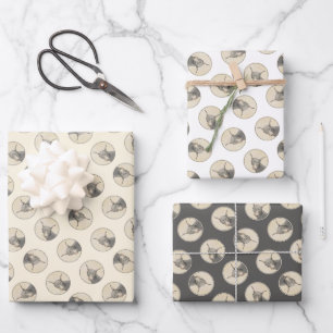 Feuille De Papier Cadeau Doberman Pinscher Peinture Dobie Craché Chien Art