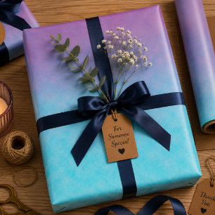 Feuille De Papier Cadeau Douce Statique Entre Les Étoiles