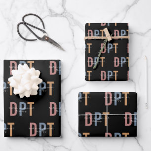 Feuille De Papier Cadeau DPT Docteur en physiothérapie