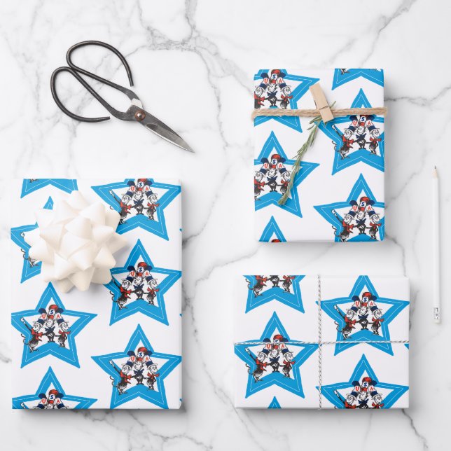 Feuille De Papier Cadeau Dr Seuss | Little Cats USA Graphisme Casquette (Recto)