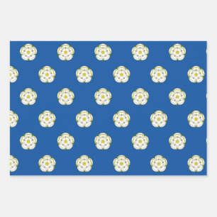 Feuille De Papier Cadeau Drapeau du Yorkshire